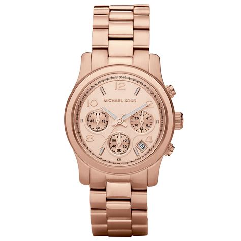 michael kors limited edition new york watch rose gold|rose gold mk watch women's.